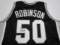 David Robinson of the San Antonio Spurs signed autographed basketball jersey PAAS COA 020