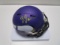 Justin Jefferson of the Minnesota Vikings signed autographed mini football helmet PAAS COA 306