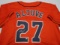 Jose Altuve of the Houston Astros signed autographed baseball jersey PAAS COA 100