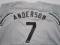 Tim Anderson of the Chicago White Sox signed autographed baseball jersey PAAS COA 458