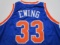 Patrick Ewing of the NY Knicks signed autographed basketball jersey PAAS COA 923