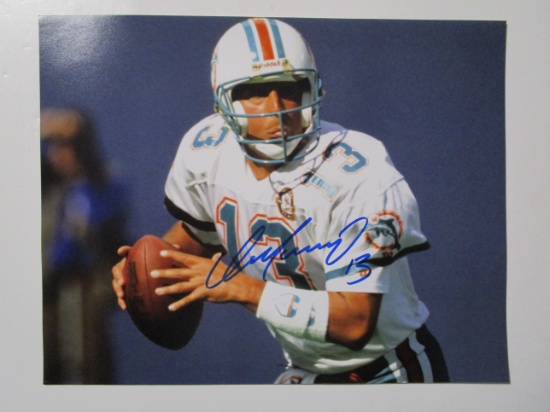 Dan Marino of the Miami Dolphins signed autographed 11x14 photo TAA COA 704