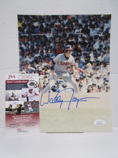 Wally Joyner of the California Angels signed autographed 8x10 photo JSA COA 718