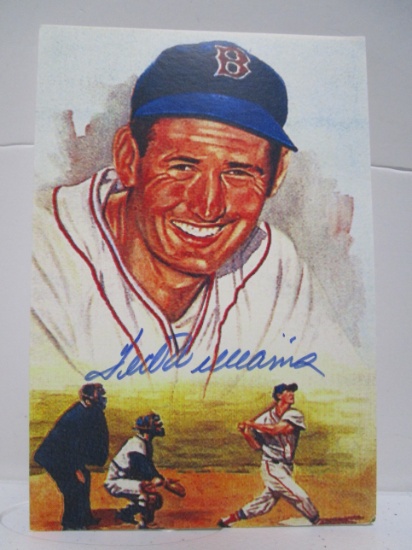 Ted Williams of the Boston Red Sox signed autographed 8x10 photo GA COA 640