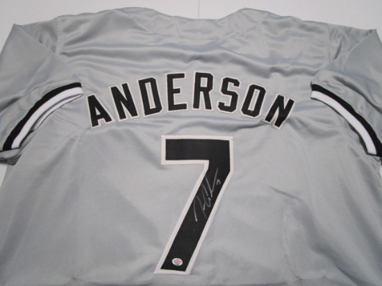 Tim Anderson of the Chicago White Sox signed autographed baseball jersey PAAS COA 458
