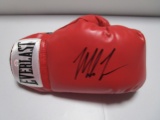 Mike Tyson signed autographed boxing glove PAAS COA 800