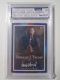Donald Trump POTUS Best is Yet to Come Graded Slabbed Ltd Run Special Ed Card Praying Graded 10