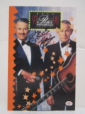 Tom & Dick Smothers signed autographed program PAAS COA 041