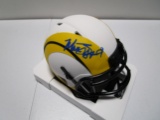Matthew Stafford of the LA Rams signed autographed mini football helmet PAAS COA 693