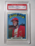 Bob Gibson Cardinals 1972 Topps #130 graded PAAS EX-MT 6