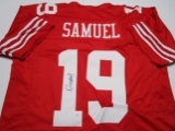 Deebo Samuel of the San Francisco 49ers signed autographed football jersey PAAS COA 608