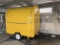7 Ft Towable Food Concession Trailer, This Convient Small Oval Shaped 7 Ft Concession Trailer Made w