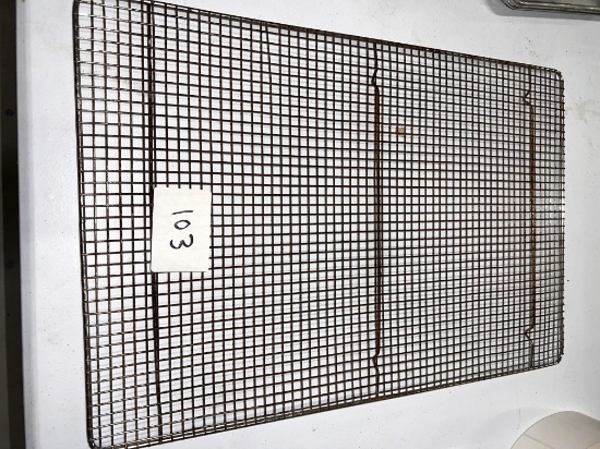 S/S Cooling Trays, (many new)  24" X 16"