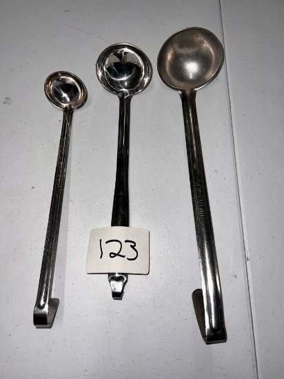 S/S Laddles in 2oz, 4oz and 6oz