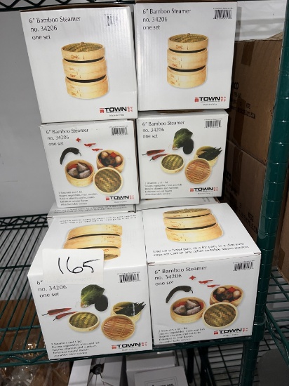 Brand New Town 6" Bamboo Steamer