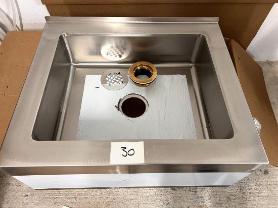 Advance Tabco Brand New Boxed S/S Sink, 25" X 21", # 0-OP--20(sink only)