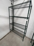 Coated Metro Shelve, (4) Shelves, 48