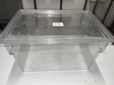 Clear Plastic Bins withCover, 25