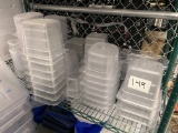 Clear Cambro Inserts, All 1/4 Size 4