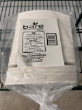 Package of Sugarcane Plates, (Pgs of 125), 6.7 In