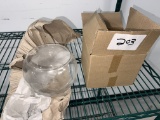 New Boxes 48 Oz Clear Glass Fishbowl