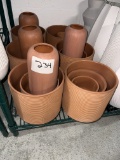 Assorted Terracotte Planters and Vases