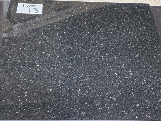 BLACK GALAXY 18" X 18"