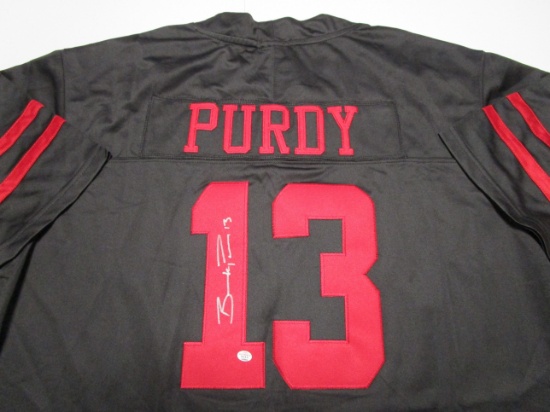 Brock Purdy of the San Francisco 49ers signed autographed football jersey PAAS COA 903