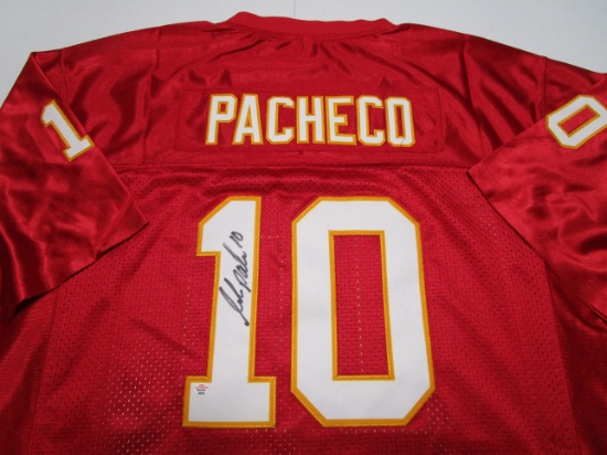 Isiah Pacheco of the KC Chiefs signed autographed football jersey PAAS COA 050