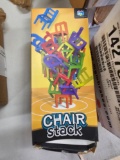 Chair Stack Jenga Game