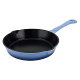 Hamilton Beach Enameled Cast Iron Fry Pan 10 inch Blue - New, in Box