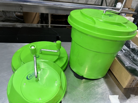 Salad Spinner with (2) Extra Tops