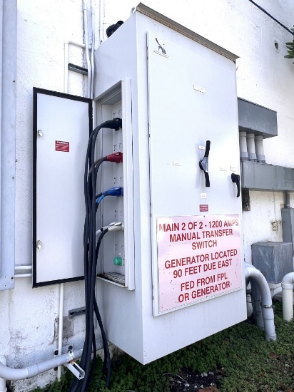 PSI Controls 1200 Amp Manual Transfer SwitchÂ 