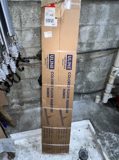 New Boxed Uline Rubber Squeegee