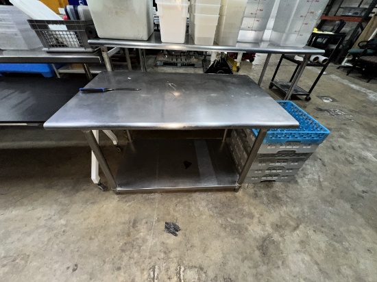 S/S Table, 48" X 30"