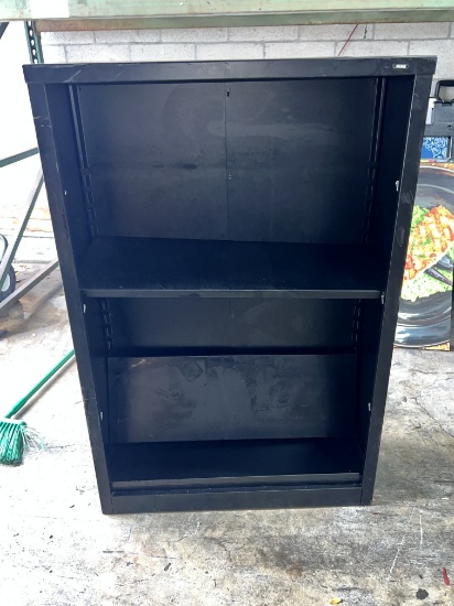 Black Bookcase with (3) Shelfs