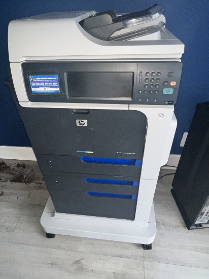 H.P. Color Laser Jet Copier # CM4540MFP