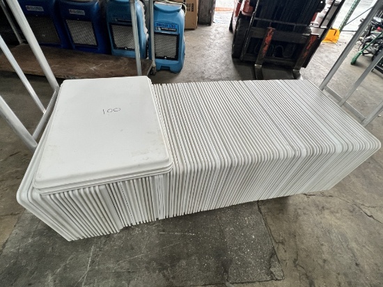 Full Size Sheet Pans, 18" X 25" with Rolling Cart