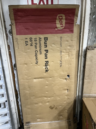 Brand New Sheet Pan Racks by Don Co, (1) Boxed and (1) Unboxed