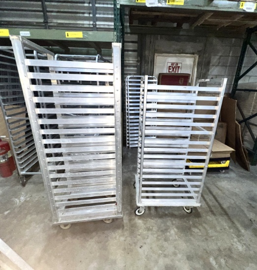 Lot (2) Sheet Pan Racks, 3/4 Size