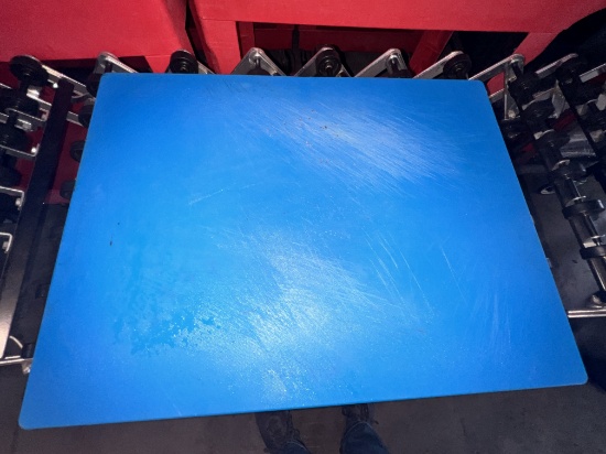Blue  Poly  Cutting Boards 18" X 24"