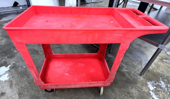 Uline rolling utility cart