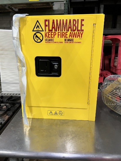 Brand New Boxed Uline Fire Safe Cabinet, #H-4174M-Y