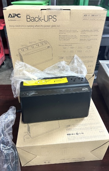 Brand New Boxed APC Battery Back-Up Unit, #425VA/255 Watts