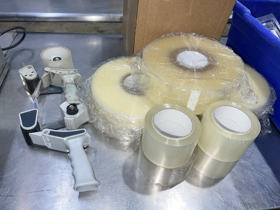 Lot: Uline Wrappers and A Supply of Wrap