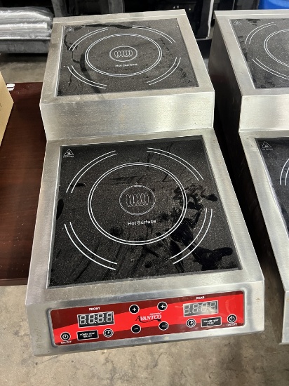 Vantco Induction Rangee, Counterttop Step=Up, #1771C35SU