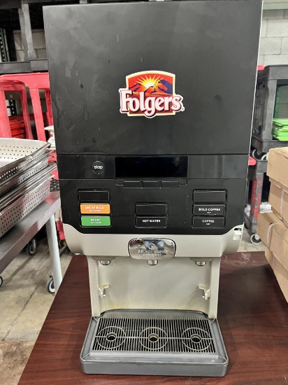 Large Folgers Coffee Maker with Water Filter, # NG-300BC-BLK