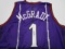 Tracy McGrady of the Toronto Raptors signed autographed basketball jersey PAAS COA 124