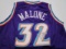 Karl Malone of the Utah Jazz signed autographed basketball jersey PAAS COA 580