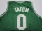 Jayson Tatum of the Boston Celtics signed autographed basketball jersey PAAS COA 557